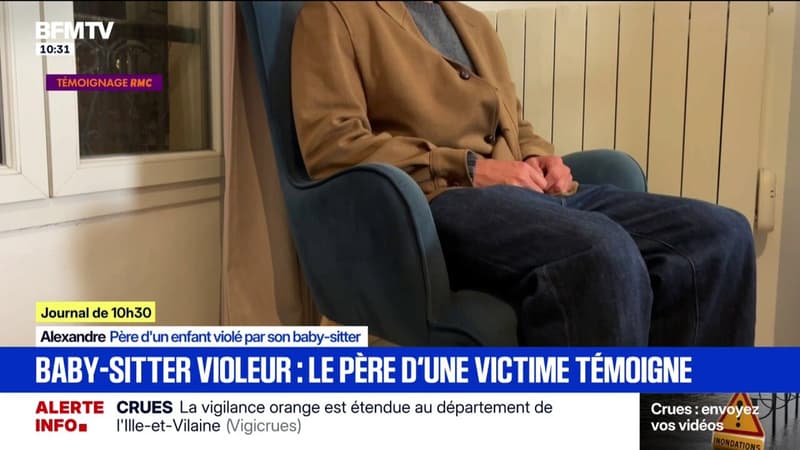 “Comment est-ce possible qu’on protège si mal nos enfants?”: le témoignage d'un père dont le bébé a été violé il y a sept ans par un baby-sitter soupçonné d'avoir récidivé