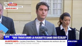 Éducation: Gabriel Attal annonce "une réunion qui se tiendra à très haut niveau le 4 avril" pour la "sécurisation des établissements les plus à risque" 