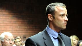Oscar Pistorius, au tribunal de Pretoria, le 19 février 2013.