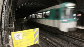 Une rame de métro parisienne (Photo d'illustration)