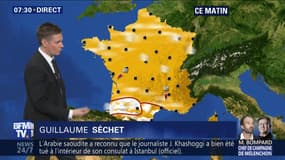 La météo pour ce samedi 20 octobre 2018