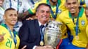 Jair Bolsonaro, lors de la dernière Copa America
