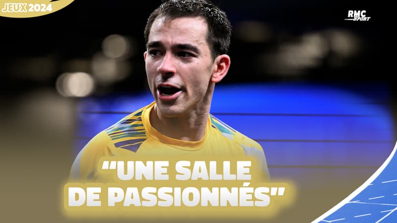 JO 2024 / Tennis de table : “C’est très beau de jouer dans une salle de passionnés”, réagit Calderano