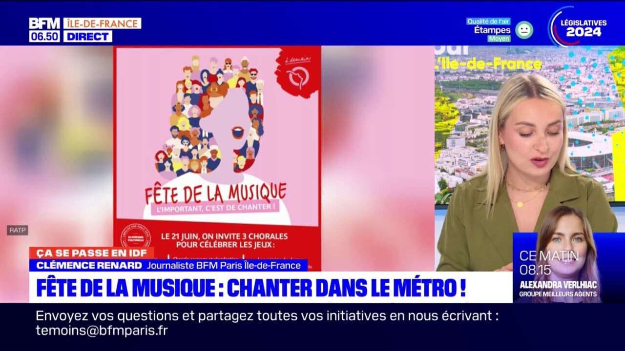 Chanter dans le métro, karaoké géant... Les activités prévues en Îlede