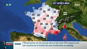 La météo du vendredi 10 aout