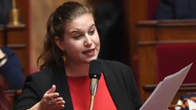 Mathilde Panot à l'Assemblée nationale.