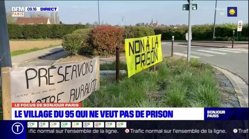 Val-d'Oise: le village de Belloy-en-France s'oppose à la construction d'une prison