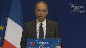 Le président de l'UMP Jean-François Copé en meeting à Paris mercredi 21 mai