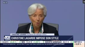 Christine Lagarde impose son style à la BCE