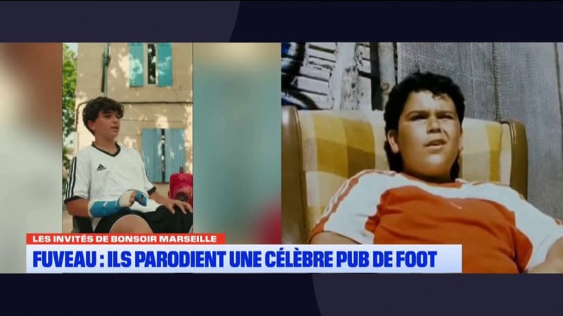 Fuveau : Ils ont reproduit une célèbre pub de foot
