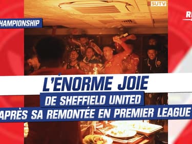 Championship : L’énorme joie de Sheffield United après sa remontée en Premier League