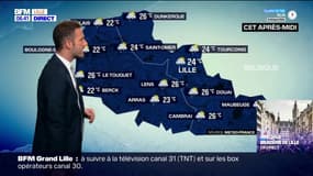 Météo Nord-Pas-de-Calais: des orages et de la pluie ce vendredi, 24°C à Lille et 26°C au Touquet
