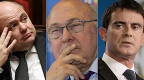 Entre Bruno Le Roux, Manuel Valls et Michel Sapin, les désaccords se multiplient.