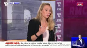 Militaires signataires d'une tribune dans Valeurs Actuelles: Marion Maréchal explique pourquoi, selon elle, "cette polémique est une manœuvre de diversion organisée par Jean-Luc Mélenchon"