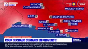 Un coup de chaud attendu ce mardi dans les Bouches-du-Rhône avec plus de 30°C