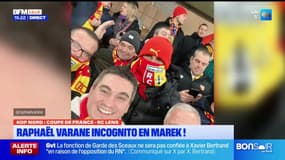 Lens-PSG: Raphaël Varane incognito au stade Bollaert
