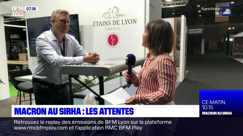 Lyon: qu'attendre de la visite d'Emmanuel Macron au salon du SIRHA ce lundi ?