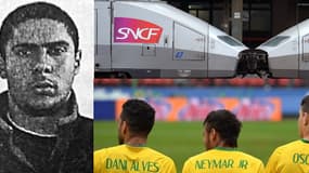 Le suspect de la tuerie du Musée juif de Bruxelles Mehdi Nemmouche, la grève à la SNCF, et des joueurs de l'équipe de foot du Brésil