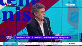 5 candidats à la présidentielle millionnaires, choquant ? "Au moins Pécresse arrive en tête dans un classement" ironise Thierry Moreau.