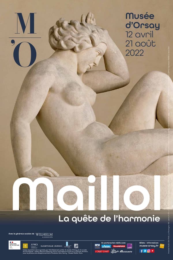 Aristide Maillol (1861-1944), La Montagne, 1937, pierre, H. 176 x L. 185 x P. 78 cm, Paris, musée d’Orsay, en dépôt à Lyon, musée des Beaux -Arts. 
