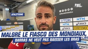 Athlétisme : "Je ne vais pas baisser les bras maintenant", assure Barras