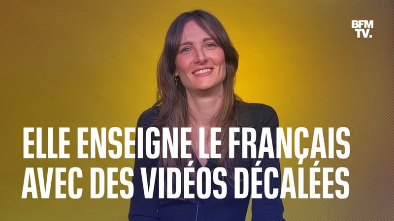 Avec Hello French, Cécilia Jourdan enseigne le français à travers des vidéos décalées