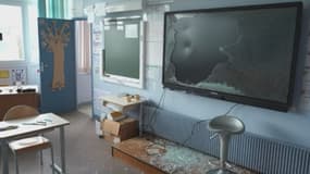 L'école élémentaire Daniel-Jeanney, dans le Doubs, a été saccagée par de très jeune senfants, le 24 février 2024.