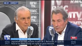 Jean-François Delfraissy face à Jean-Jacques Bourdin en direct