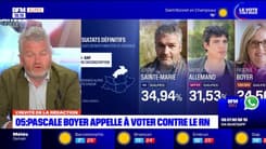 Législatives dans les Hautes-Alpes: Jérôme Sainte-Marie (RN) réagit au désistement de Pascale Boyer