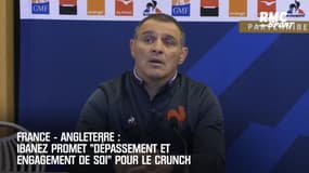 France-Angleterre: "Ibanez promet "engagement et dépassement de soi" pour le Crunch