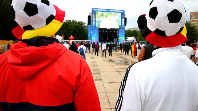 A la fan zone de Lille
