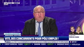 Emmanuel Lechypre : Vite, des concurrents pour Pôle Emploi - 14/03