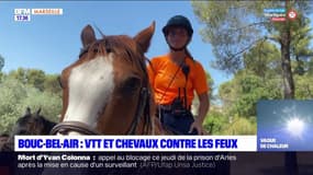 Bouc-Bel-Air : VTT et chevaux contre les feux  