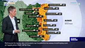 Météo Alsace: Un ciel très nuageux ce samedi, jusqu'à 21°C attendus à Strasbourg et 20°C à Colmar