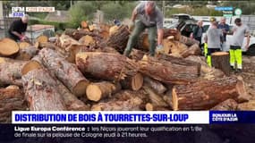 Alpes-Maritimes: la commune de Tourrettes-sur-Loup distribue du bois pour le chauffage
