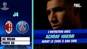 AC Milan - PSG : L'entretien avec Achraf Hakimi avant le choc à San Siro