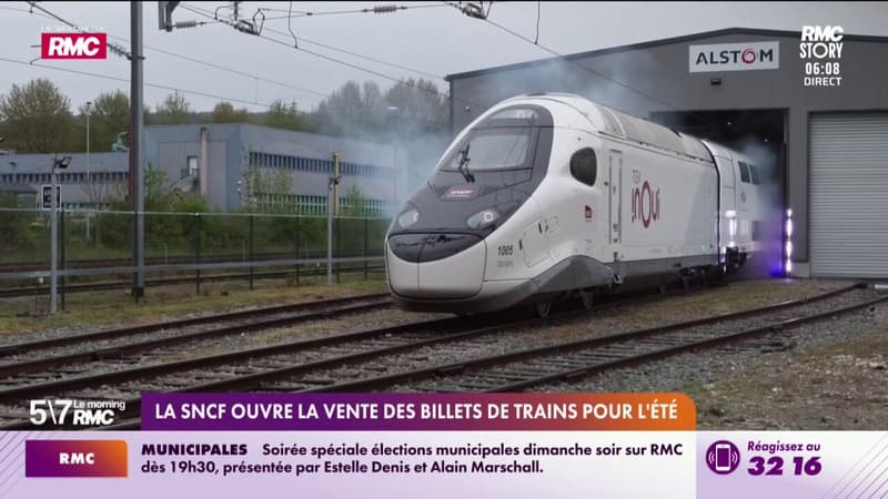 La SNCF ouvre la vente des billets de trains pour l'été