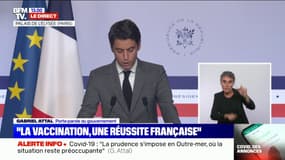 Gabriel Attal annonce la fin de l'obligation du port du masque à l'école primaire à partir du 4 octobre 