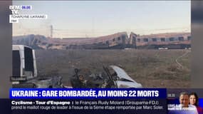 Guerre en Ukraine: une nouvelle frappe russe sur une gare fait au moins 22 morts