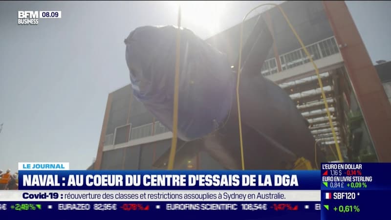 Naval: au cœur du centre d'essais de la DGA