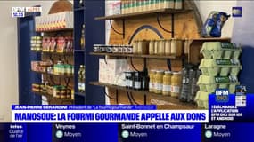 Manosque: l'épicerie sociale et solidaire La Fourmi gourmande appelle aux dons