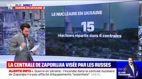 Guerre en Ukraine: la centrale nucléaire la plus puissante d'Europe visée par les Russes