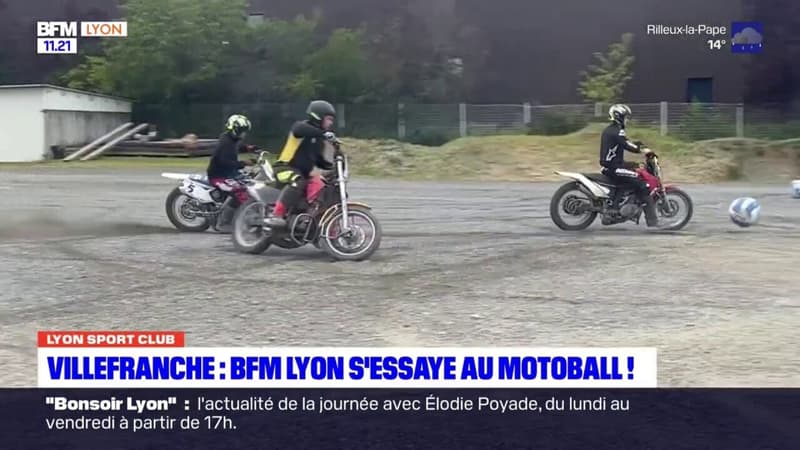 Lyon Sport Club: à la découverte du Motoball à Villefranche