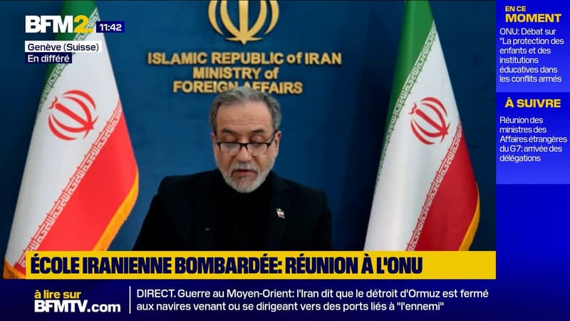 "L'Iran n'a jamais voulu la guerre", affirme Abbas Araghchi, le ministre des Affaires étrangères de l'Iran