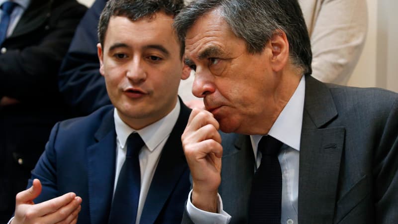 Gérald Darmanin avec François Fillon