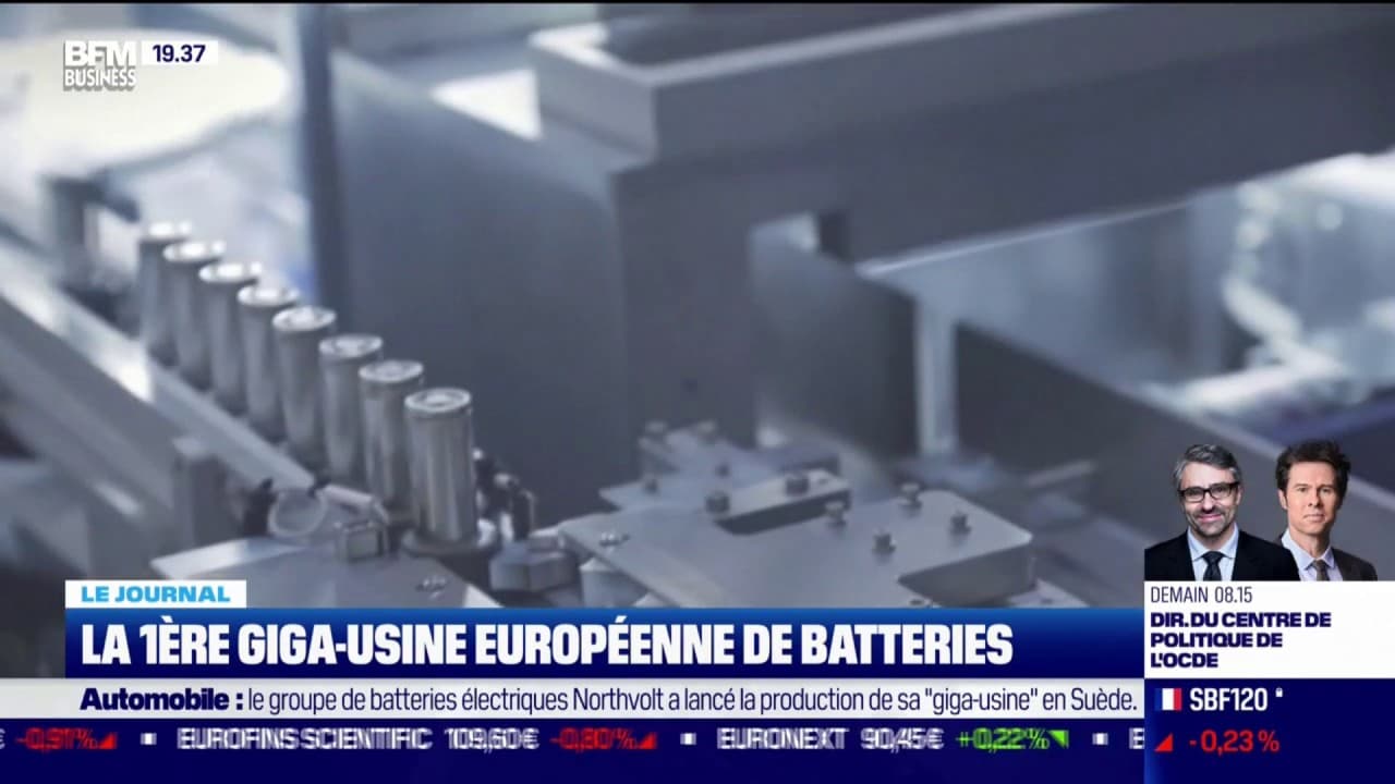 Northvolt Crée La 1ere Giga-usine Européenne De Batteries