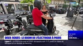 Deux-roues: le boom de l'électrique à Paris