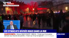 Story 1 : les syndicats divisés mais dans la rue - 17/12