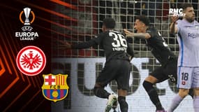 Francfort - Barcelone : le bijou de Knauff qui expédie le ballon dans la lucarne de Ter Stegen