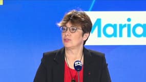 Marianne Laigneau, présidente du directoire d'Enedis, le 23 octobre 2024 sur BFM Business. 